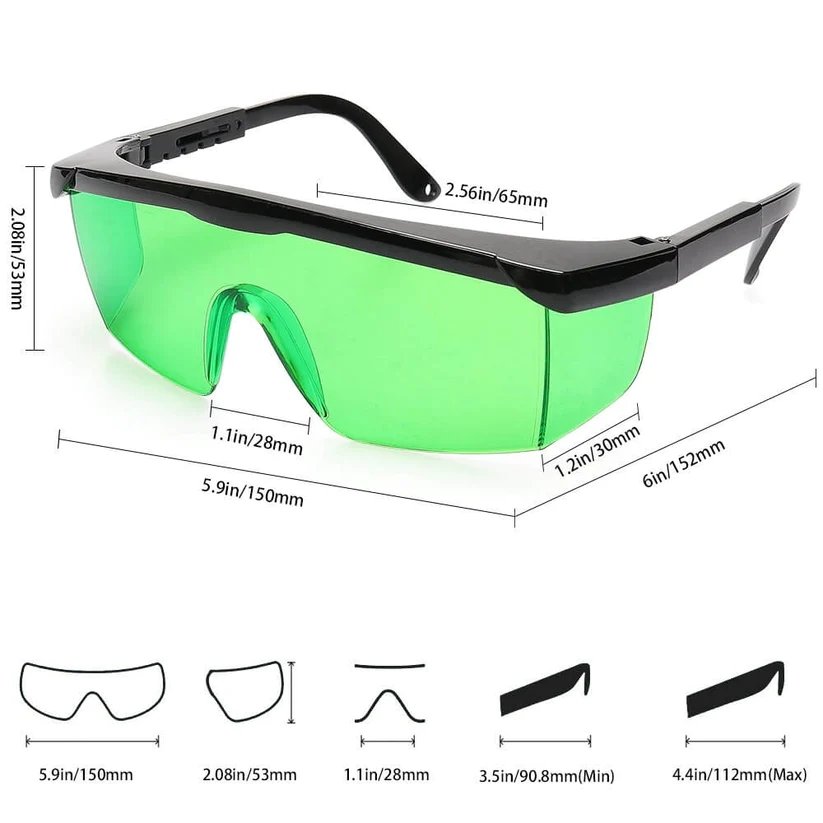 Intice Green Laser Enhancement Glasses - Intice
